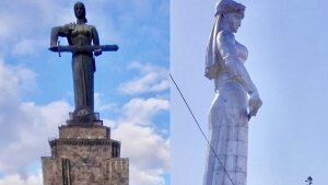 "Mother Armenia" and "Mother of Georgia"