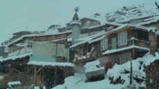 LexCauc project: The village of Hinuq in winter